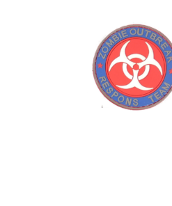 Zombie Outbreak Response Team PVC Patch Red - #027A