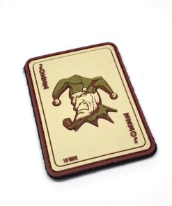 Joker Card PVC Patch #006a