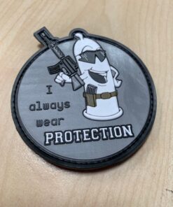 Johnny Condom 'I Always Wear Protection' PVC Patch