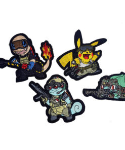 Pokemon Embroidered Patch Set (4)