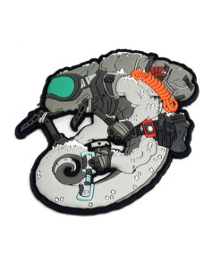 HIWEZ Helikon-Tex Tactical Chameleon Arctic Operator PVC Airsoft Hook Loop Morale Patch