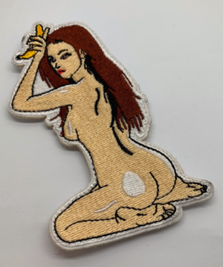 Sexy Girl with Banana Patch