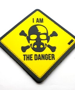 I Am The Danger Tactical Morale PVC Patch Funny Airsoft Paintball Velcro