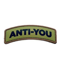 Anti You Morale Tactical PVC Patch Funny Airsoft Paintball