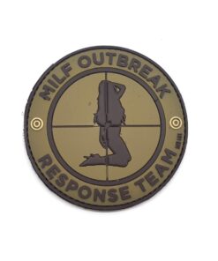 MILF Outbreak Response Team PVC Patch (Olive Green) #162