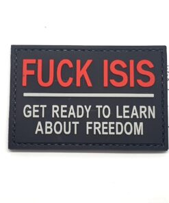 F**K Isis Tactical Morale Patch PVC Airsoft