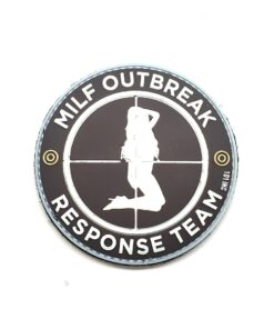 MILF Outbreak Response Team PVC Patch (Dark Brown)