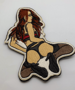 Sexy Girl with Stockings Patch