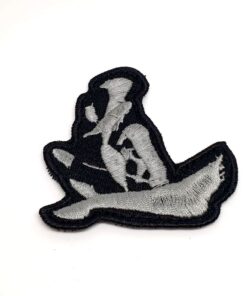Emerson Morality Embroidered Patch (Silver) #104