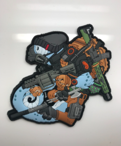 HIWEZ Tactical Chameleon Agent Hive Division PVC Airsoft Hook Loop Morale Patch