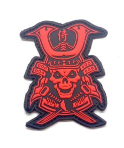 Samurai Skull Warrior PVC Patch