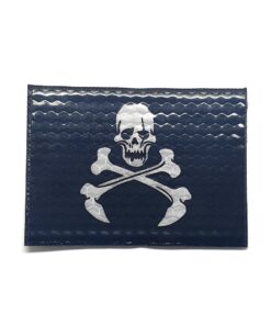 Reflective Skull & Crossbones Patch