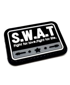 S.W.A.T Fight For Love, Fight For Life PVC Patch #032