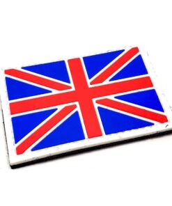 British Flag Union Jack Tactical Morale PVC Patch Funny Airsoft Paintball 008A