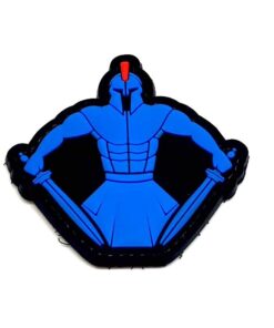 Spartan Roman PVC Patch (Blue) #086