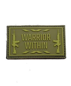 Warrior Within PVC Patch (Green) #064
