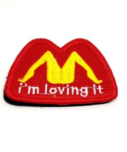 I'm Loving It Womens Legs Tactical Morale Patch Stitched Paintball Airsoft (Patch)
