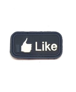 FB Face Book Like Tactical Morale Patch PVC Paintball Airsoft