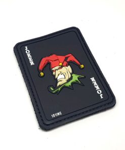 Joker Card PVC Patch #006c