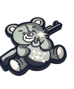 Tactical Teddy PVC Patch Grey - #026C