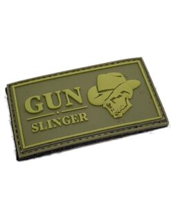 Gun Slinger Cowboy PVC Patch #060