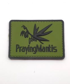 Praying Mantis PVC Patch (Green) #063