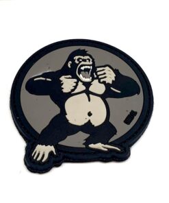 Godzilla PVC Patch (Dark Grey) #074