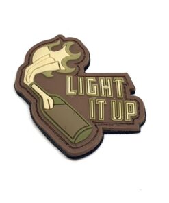 Light It Up PVC Patch (Tan) #088