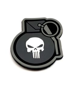 Punisher Skull Grenade PVC Patch #093