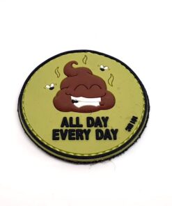 S**t All Day Every Day PVC Patch (Green) #095