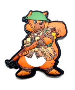 Hiwez WW1 Squirrel Patch PVC Morale Tactical Animal #H012