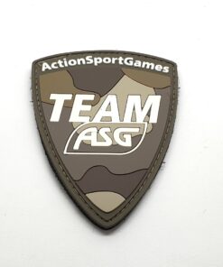 ASG Team PVC Patch - Brown Camo