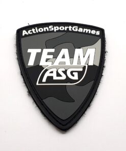 ASG Team PVC Patch - Black Camo