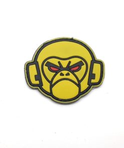Monkey Head PVC Patch