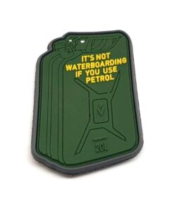 It's Not Waterboarding If You Use Petrol PVC Patch #098
