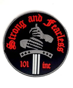 Strong & Fearless PVC Patch #107