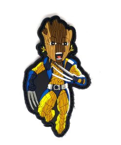 Wolverine Groot PVC Patch - Exclusive Titi Design