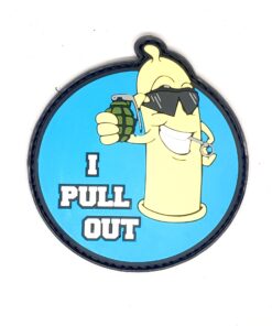 Johnny Condom 'I Pull Out' PVC Patch