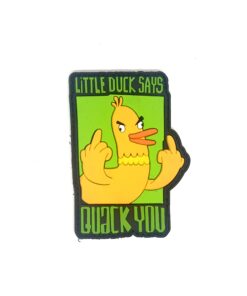 Little Duck Says Quack You PVC Patch