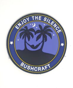 Enjoy The Silence Bushcraft PVC Patch