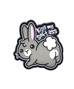Kiss My Soft A** PVC Patch