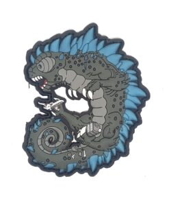 HIWEZ Tactical Chameleozilla PVC Airsoft Hook Loop Morale Patch