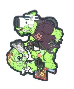 HIWEZ Tactical Chameleon Gamer PVC Airsoft Hook Loop Morale Patch