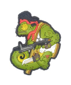 HIWEZ Tactical Chameleon Rambo PVC Airsoft Hook Loop Morale Patch