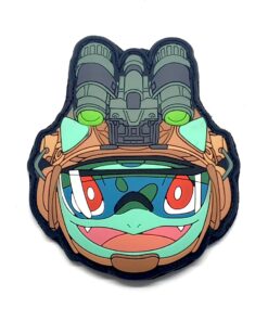 Premium Bulbasaur Pokemon PVC Morale Patch