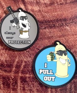 Johnny Condom PVC Patch Set