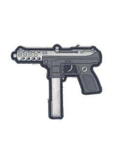 Silver Tec9 PVC Patch by Kitfox Design Group