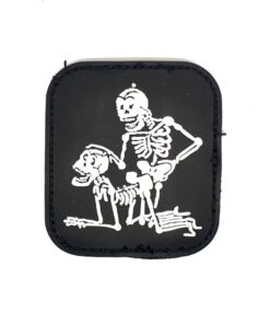Skeleton S*x Couple PVC Patch