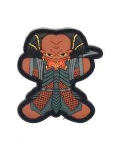 Patch Lab Gingerbread Man Helloween Predator Hunter PVC Patch