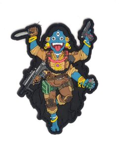 Patch Lab Kali Hindu Mystic Warriors PVC Patch